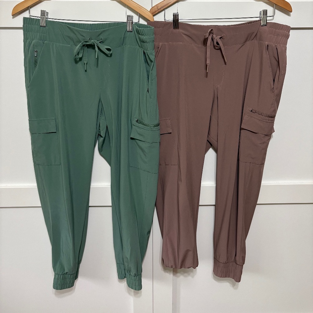 Two pairs Large Target All in Motion Cargo Joggers